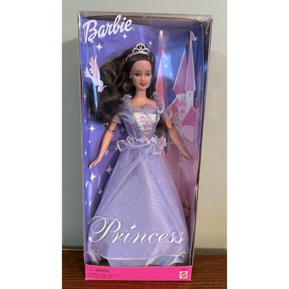 Barbie Princess Kira Doll 28267 Long Black Hair Vintage 2000 Matty Mattel Toys